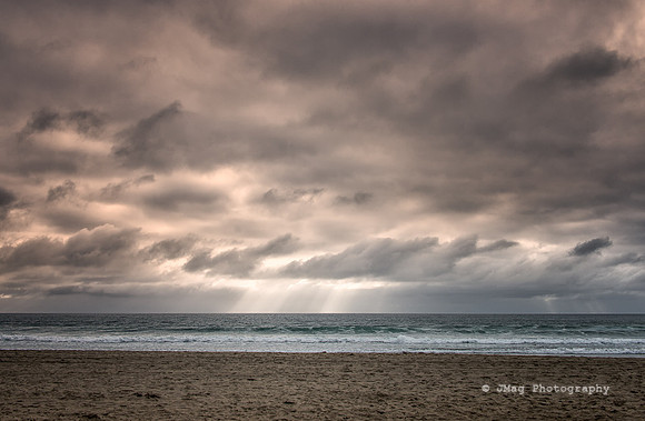 April 14, 2013 - Mission Beach Rain Clouds