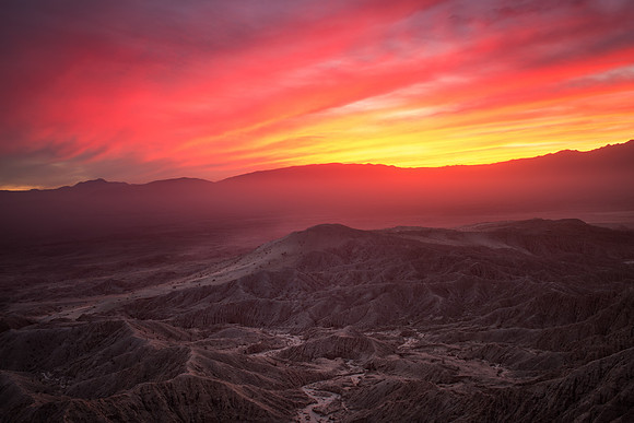 Sunset at Fonts Point