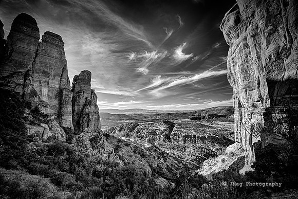 On top of Cathedral Rock Trail