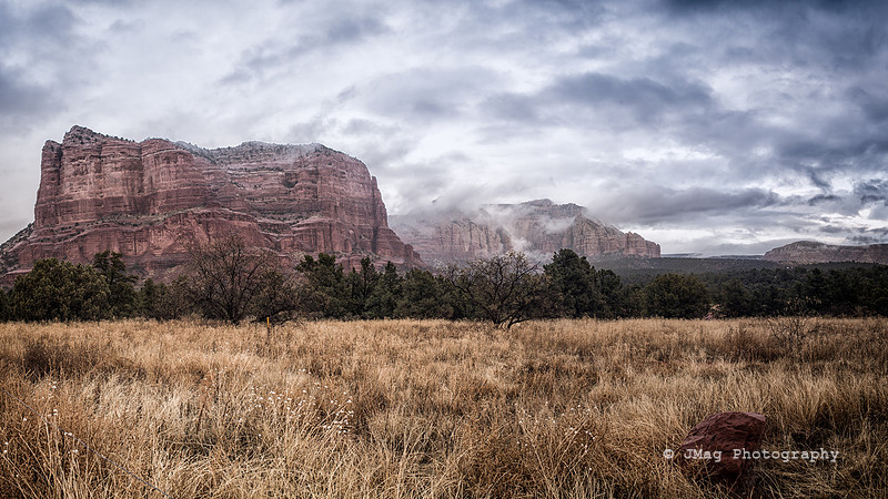 December 20, 2013 - Rainy day in sedona